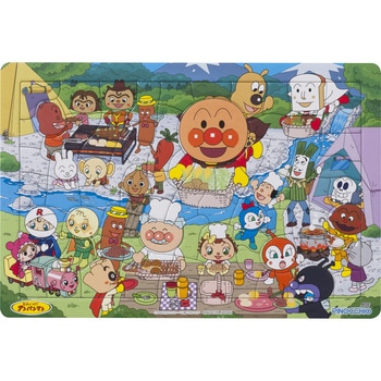アンパンマン 天才脳はじめてのパズル 80ピース キャンプ&バーベキュー アガツマ