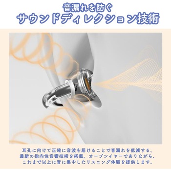 Airfree イヤーカフ型ワイヤレスイヤホン Haylou