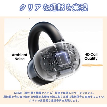 Airfree イヤーカフ型ワイヤレスイヤホン Haylou