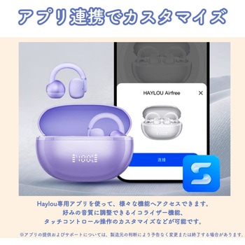 Airfree イヤーカフ型ワイヤレスイヤホン Haylou