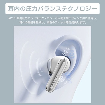 Mori Pro ノイズキャンセリング完全ワイヤレスイヤホン Haylou