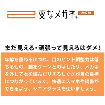 変なメガネ 老眼鏡 レディース ブルーライトカット ソフトケース付属 日本メーカー オーバル型 Hug Ozawa