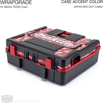 ラップグレード ケースアクセントカラーステッカー マキタTD002用 WRAPGRADE