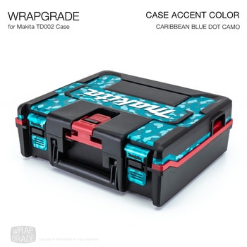 ラップグレード ケースアクセントカラーステッカー マキタTD002用 WRAPGRADE