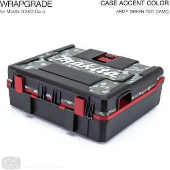 ラップグレード ケースアクセントカラーステッカー マキタTD002用 WRAPGRADE