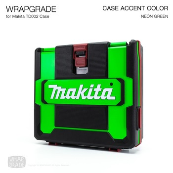 ラップグレード ケースアクセントカラーステッカー マキタTD002用 WRAPGRADE