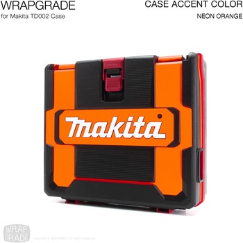 ラップグレード ケースアクセントカラーステッカー マキタTD002用 WRAPGRADE