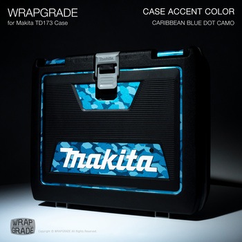 ラップグレード ケースアクセントカラーステッカー マキタTD173用 WRAPGRADE