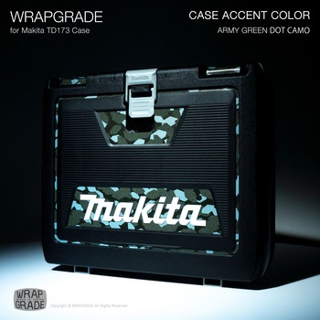 ラップグレード ケースアクセントカラーステッカー マキタTD173用 WRAPGRADE
