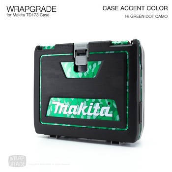 ラップグレード ケースアクセントカラーステッカー マキタTD173用 WRAPGRADE