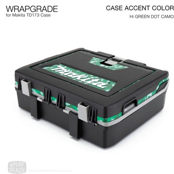 ラップグレード ケースアクセントカラーステッカー マキタTD173用 WRAPGRADE
