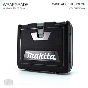 ラップグレード ケースアクセントカラーステッカー マキタTD173用 WRAPGRADE