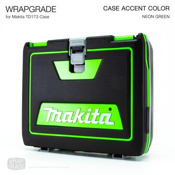 ラップグレード ケースアクセントカラーステッカー マキタTD173用 WRAPGRADE