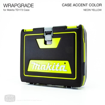 ラップグレード ケースアクセントカラーステッカー マキタTD173用 WRAPGRADE