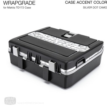ラップグレード ケースアクセントカラーステッカー マキタTD172用 WRAPGRADE