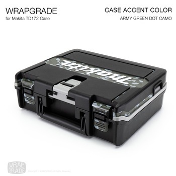 ラップグレード ケースアクセントカラーステッカー マキタTD172用 WRAPGRADE