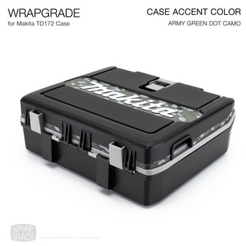 ラップグレード ケースアクセントカラーステッカー マキタTD172用 WRAPGRADE