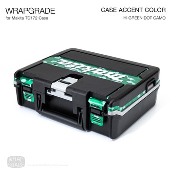 ラップグレード ケースアクセントカラーステッカー マキタTD172用 WRAPGRADE