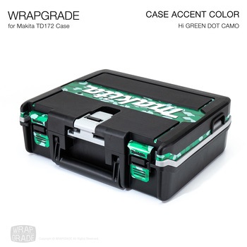 ラップグレード ケースアクセントカラーステッカー マキタTD172用 WRAPGRADE