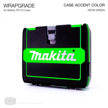 ラップグレード ケースアクセントカラーステッカー マキタTD172用 WRAPGRADE