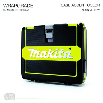 ラップグレード ケースアクセントカラーステッカー マキタTD172用 WRAPGRADE