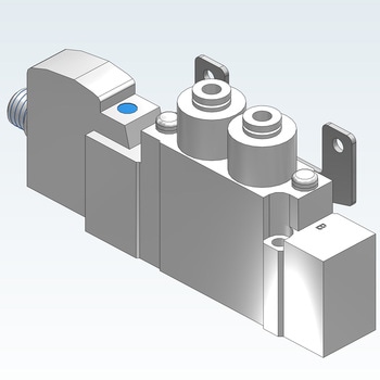 SY5_20_SU - 直接配管形バルブ/単体(SY5120-5WO) SMC