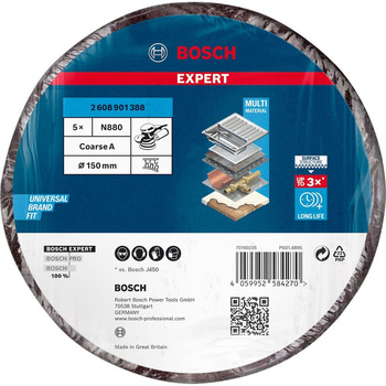フリースディスク N880 150mmΦ BOSCH(ボッシュ)