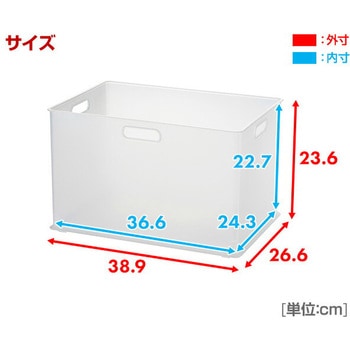 収納ボックス ナチュラ インボックス サンカ