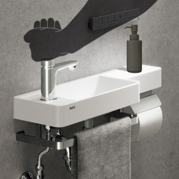 オールインワン手洗 タイルバックパネルあり LIXIL(INAX) 器(洗面器