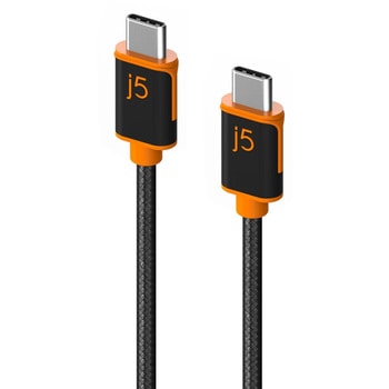 JUCX24L30 USB-C to C 充電/通信ケーブル PD60W 3m j5 create