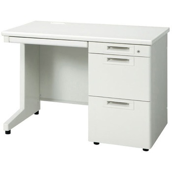 RJデスクII 片袖机 奥行600mm 引出しAタイプ(組立サービス付き) プラス[家具]