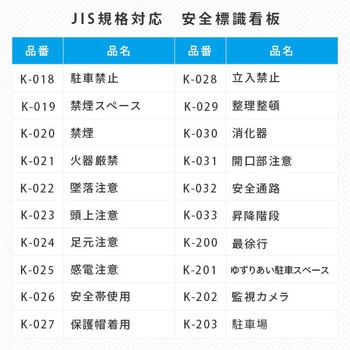 JIS規格対応 安全標識看板 高芝ギムネ製作所