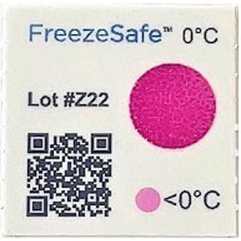 FreezeSafe 温度降下検知インジケーター SpotSee