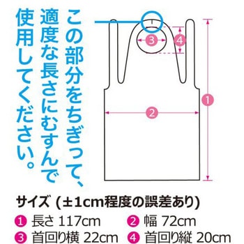 使い捨て食事用エプロン メディコムジャパン