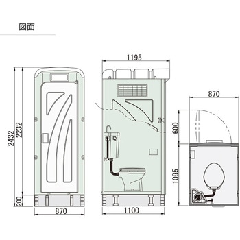 AUシリーズ 水洗タイプ 旭ハウス工業