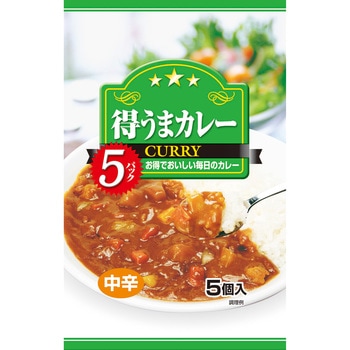 得うまカレー 180g×5 光商