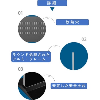 屋内自立型デジタルサイネージ bitstrong