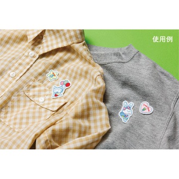 ファンシーココアップリケ サンフェルト