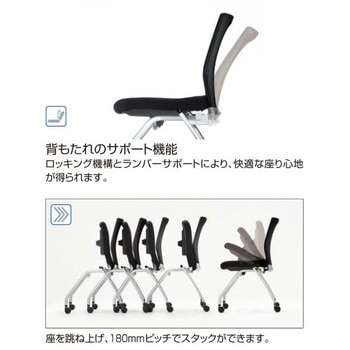 会議用イス スタイラ  (配送・組立サービス付き) コクヨ