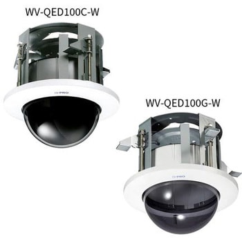 WV-QED100C-W カメラ天井埋込金具(クリアドーム) 1台 i-PRO 【通販
