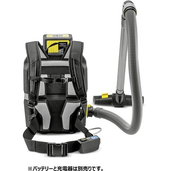 ケルヒャー(KARCHER) 業務用 コードレス背負式クリーナー BVL 5/1 Bp (1.394-276.0) ケルヒャー