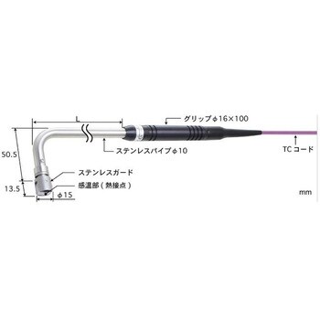 AX-233E-00-1-TC1-ANP 静止表面用温度センサ 接触サポートタイプ AX