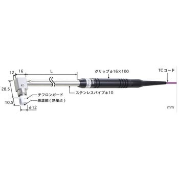 AX-314E-02-1-TC1-ASP 静止表面用温度センサ 接触サポートタイプ AX