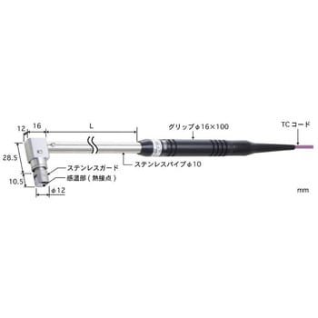 AX-334K-03-1-TC1-ANP 静止表面用温度センサ 接触サポートタイプ AX