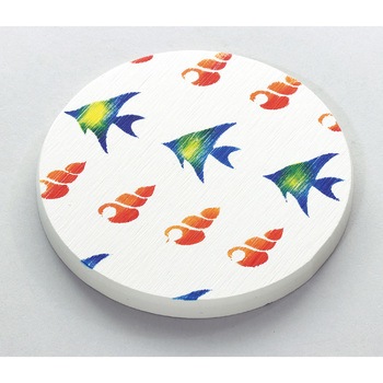 珪藻土コースター F100mm アーテック 学校教材 教育玩具 工作キット 通販モノタロウ