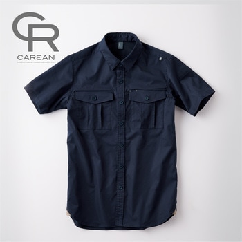 CAREAN CSY166 MATT TWILL STRETCH 半袖シャツ カーシーカシマ