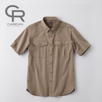 CAREAN CSY166 MATT TWILL STRETCH 半袖シャツ カーシーカシマ