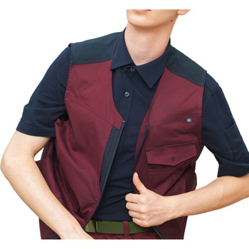 CAREAN CAH167 MATT TWILL STRETCH ベスト カーシーカシマ