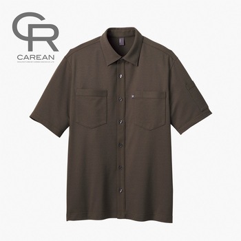 CAREAN CSY174 T/C KANOKO SHIRT 半袖ニットシャツ カーシーカシマ