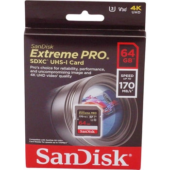 SDXCカード 64GB  EXTREME PRO SanDisk(サンディスク)